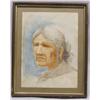 Image 1 : Framed Matted Navajo Drawing by Bronson