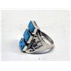 Image 3 : Native American Navajo Silver Turquoise Ring
