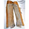 Image 1 : Pair of Vintage Leather Cowboy Chaps