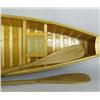 Image 3 : Model Wooden Canoe on Stand