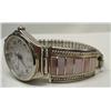 Image 2 : Native American Zuni Silver Inlay Watch Band