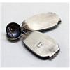 Image 3 : Native American Navajo Silver Earrings by Warner
