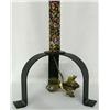 Image 3 : Hand Beaded Metal Lamp Base by Kills Thunder