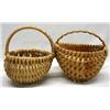 Image 2 : Pr Native American  East Coast Buttock Baskets