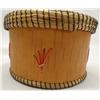 Image 2 : Native American Ojibwa Birch Lidded Basket Signed