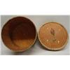 Image 3 : Native American Ojibwa Birch Lidded Basket Signed