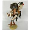 Image 1 : Native American Double Kachina, Grey Wolf and Mocking