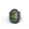 Image 2 : Native American Navajo Blue Gem Turquoise Ring by L Martinez