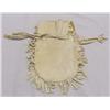 Image 2 : 1940 Native American Cree Indian Beaded Doe Skin Bag