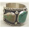 Image 4 : Native American Navajo Sterling Turquoise Bracelet