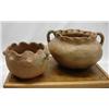 Image 1 : 2 Native American Taos Micaceous Pottery Pots