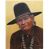 Image 2 : Framed Original Native American Laguna Painting by Bruce Lubo