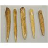 Image 1 : 5 Pre-Historic Bone Awls