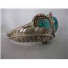 Image 4 : Native American Navajo Silver Turquoise Bracelet