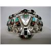 Image 1 : Native Amerian Vintage Zuni Inlay Bracelet