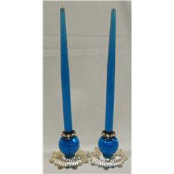 PR Decorative Acrylic Tin Candle Stick Holders