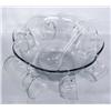Image 2 : Punch Bowl, Eight Glasses with Hangers and Dipper