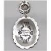 Image 3 : Native American Navajo Silver Earrings by Charlie
