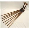Image 1 : Antique American Wood Wall Cloth Drying Rack