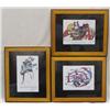Image 1 : 3 Native American Hopi Signed Hopi Prints by artist Gary Allen