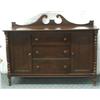 Image 1 : Antique Mahogany Buffet MUST BE PICKED UP
