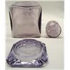 Image 3 : Purple Glass Flemings Rye-Sanford Ink & Ashtray