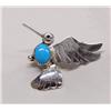 Image 2 : Native American Navajo Hummingbird Pin by Yazzie