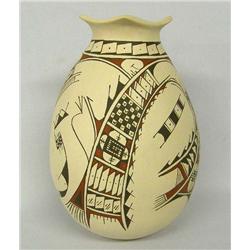 Mata Ortiz Polychrome Pot