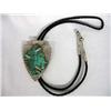 Image 1 : Native American Navajo Silver Turquoise Bolo