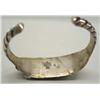 Image 3 : Native American Zuni Silver Turquoise Bracelet