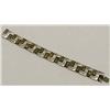 Image 1 : Sterling Silver Amber Link Bracelet