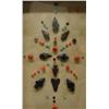 Image 2 : Native American Obsidian Arrowhead Display