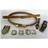 Image 1 : Collection of Cowboy Buckles and 2 Hat Bands