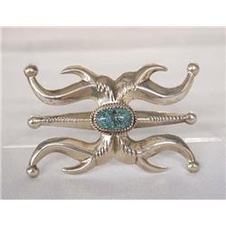 Native American Navajo Silver  Pin by Begay
