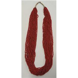 30 Strand Glass Seed Bead Necklace