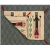 Image 2 : Native American Navajo Yei Rug