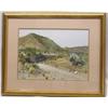 Image 1 : Original Southwest Framed Watercolor By Jim Jones