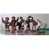 Image 1 : LOT OF 4 COWBOYS & HORSES