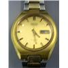 Genuine Men's Seiko Watch Gold Face-Works!