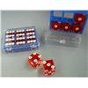 Image 1 : Lot-6 Pair of High Quality Dice in Protective Case