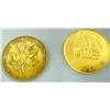 Image 2 : Lot-1 Brass & 1 Bronze Collector Medals Rare Uncir