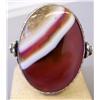Image 3 : STERLING SILVER BIG STONE RING