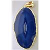 Image 2 : 18KT GOLD PLATED AGATE