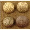 Image 1 : 4 Civil War Buttons Extra Quality Marked ORIG