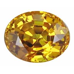 0.8ct Yellow Golden Sapphire (GMR-0787A)