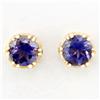 .60ct Natural Iolite 9k Yel Gold Earrings (JEW-9226X)