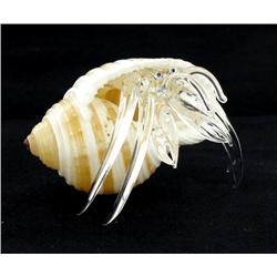 Hand Formed Glass Hermit Crab (DEC-392)