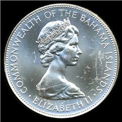 1972 Bahamas $5 Silver BU (COI-5768)