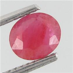 0.77ct Oval Cut Top Padparascha Sapphire  (GEM-29091)
