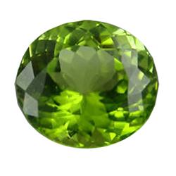 3.10ct Round Natural Top Quality Green Peridot (GEM-25894)